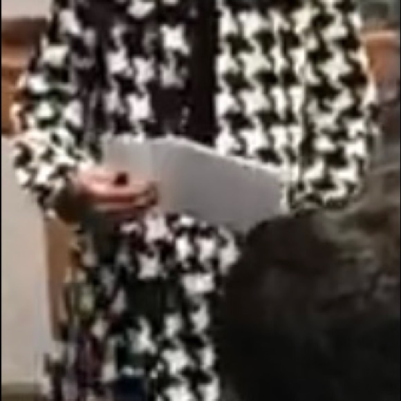 Bonnie Jean little girls size 7, 2 pc houndstooth dress set. Pre-owned. Like new - Picture 4 of 5